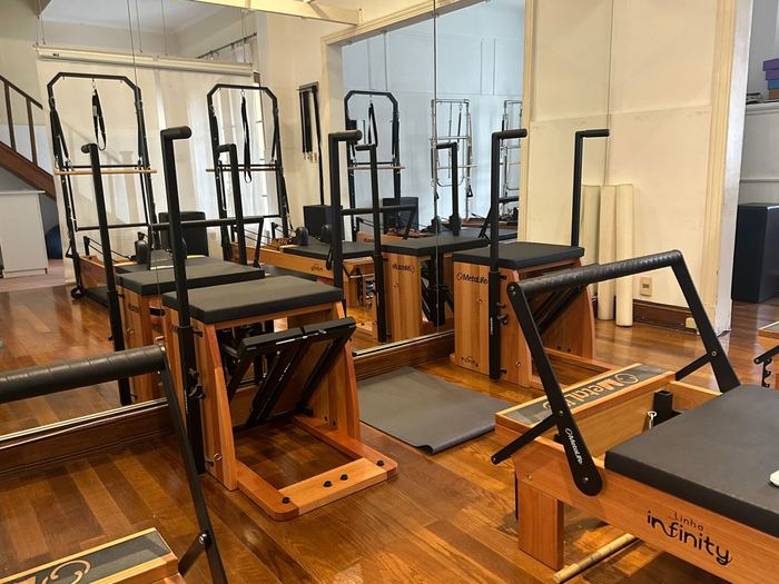 Chairs MetaLife del Estudio Uno Pilates, en Pocitos, Montevideo